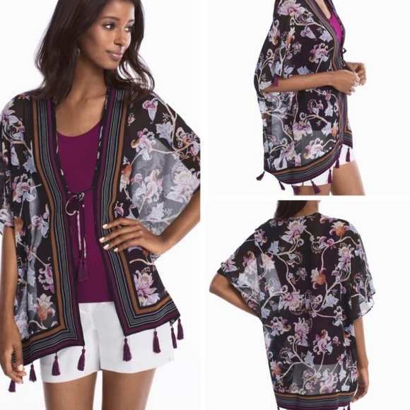 White House Black Market Other - WHBM cover up kimono